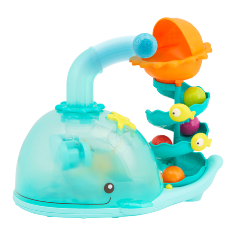 B.toys B,play Poppity Whale Pop User manual