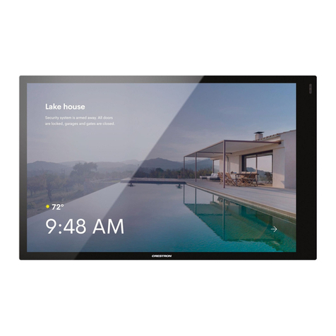 Crestron TSW-770R Series User manual