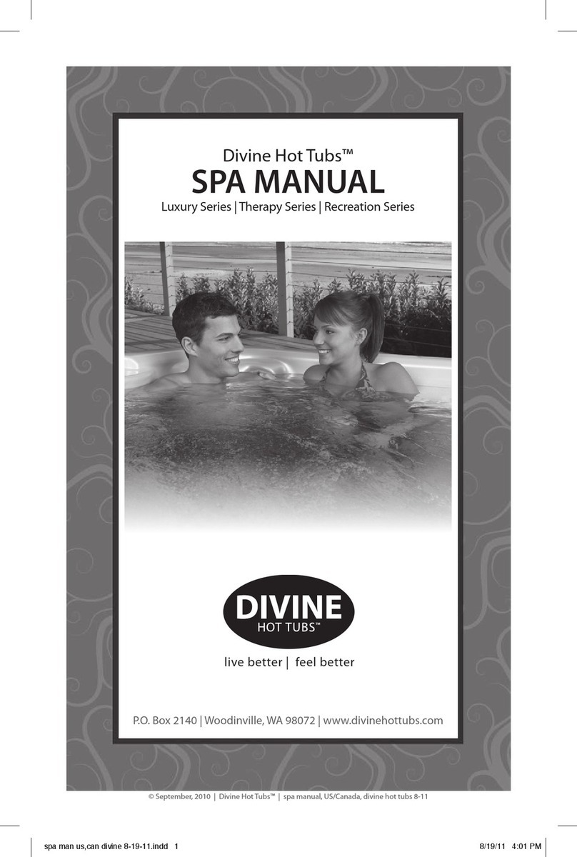 Divine Hot Tubs Luxury Series manual