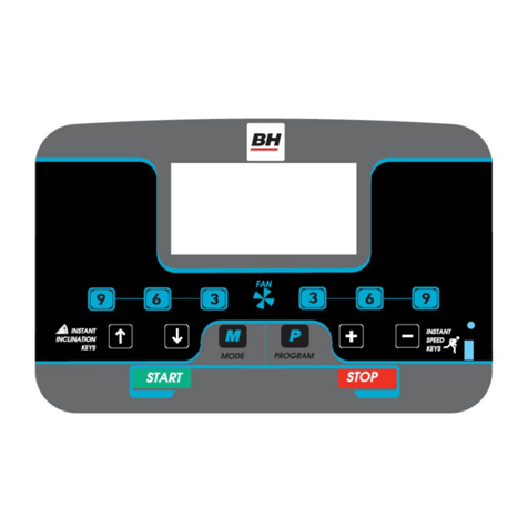 BH FITNESS Run Desk Pro manual