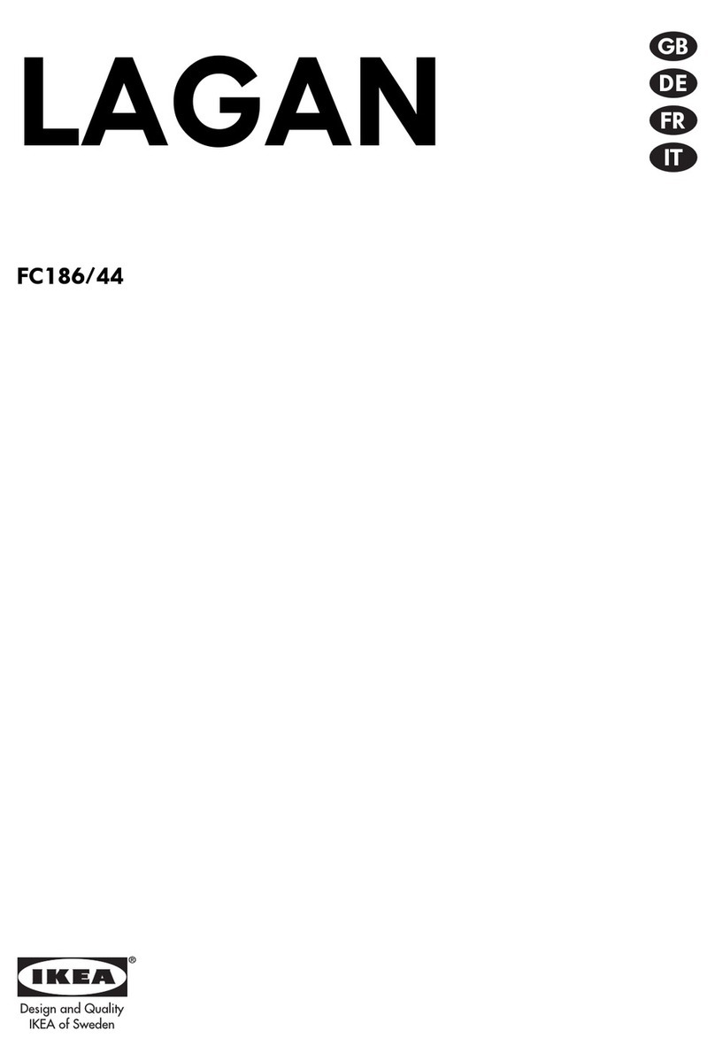 IKEA LAGAN FC186/44 User manual