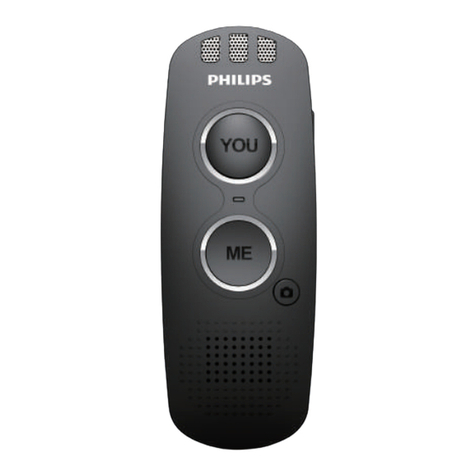 Philips VoiceTracer VTR5080 User manual