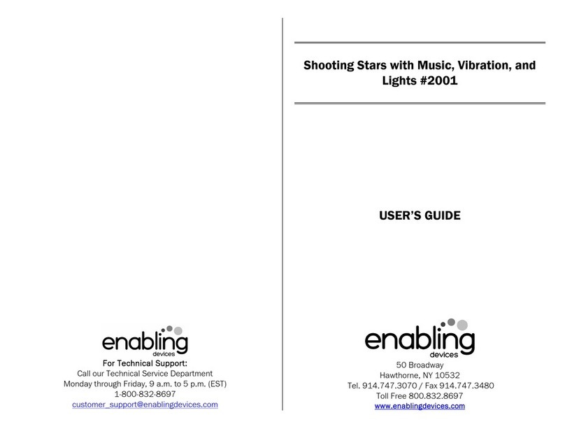 Enabling Devices 2001 User manual Enabling Devices 2001 User manual