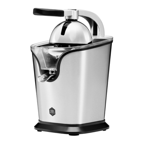 OBH Nordica Citrus Pres ELIXIR Instructions of use