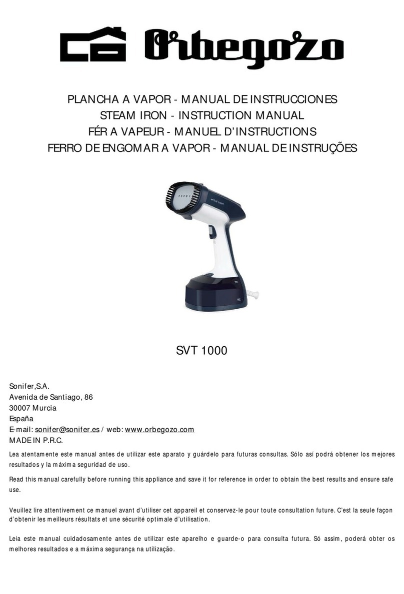 Orbegozo SVT 1000 User manual