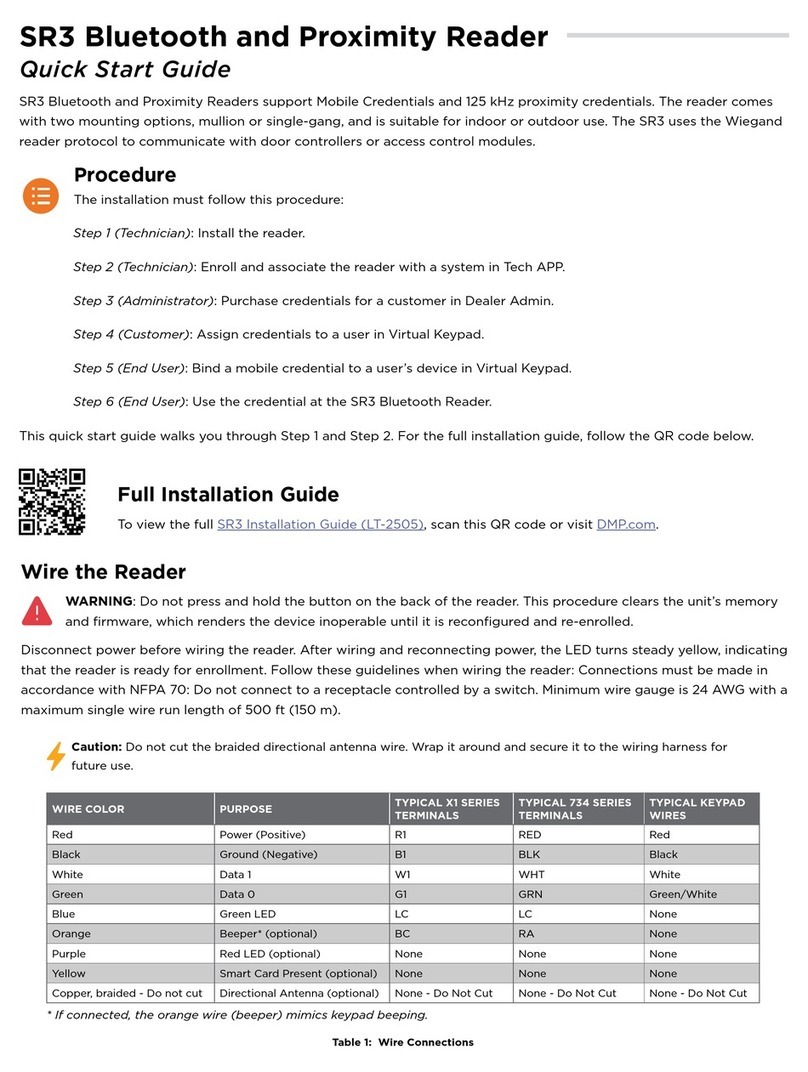 DMP Electronics SR3 quick start guide