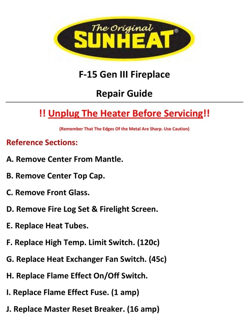 Sun Heat F-15 Gen III Repair guide