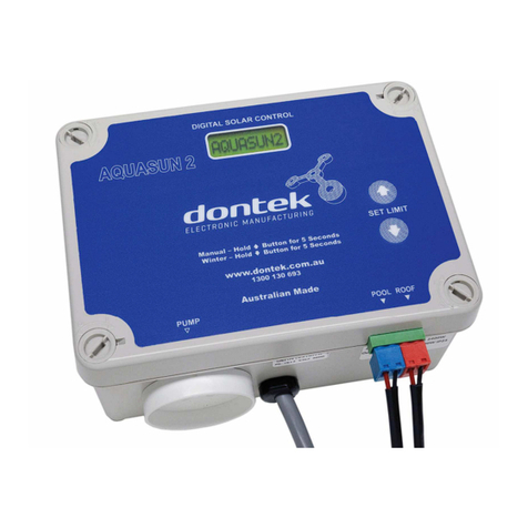 Dontek Aquasun 2 User manual Dontek Aquasun 2 User manual