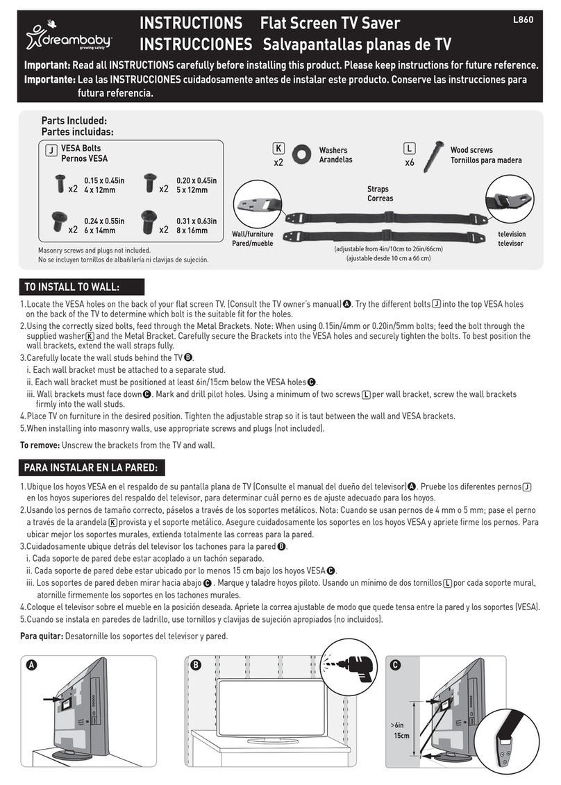Tee-Zed dreambaby L860 User manual
