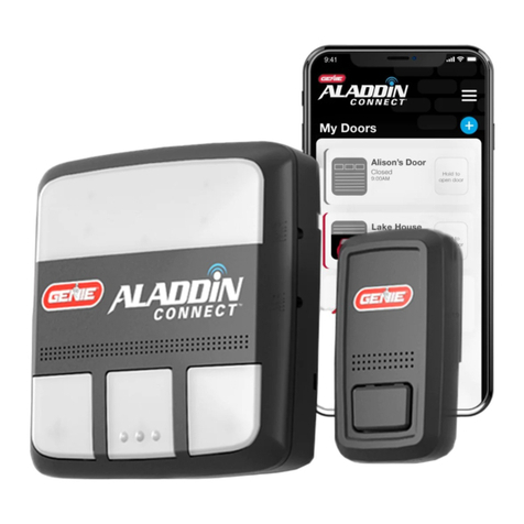 Genie Aladdin Connect instruction manual