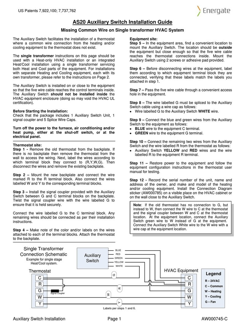 Energate AS20 installation guide Energate AS20 installation guide