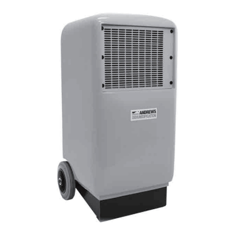 Andrews Dehumidification FD 40 Operating instructions  & safety guide