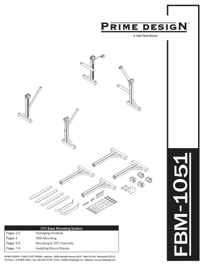 Safe Fleet Prime Design FBM-1051 User manual