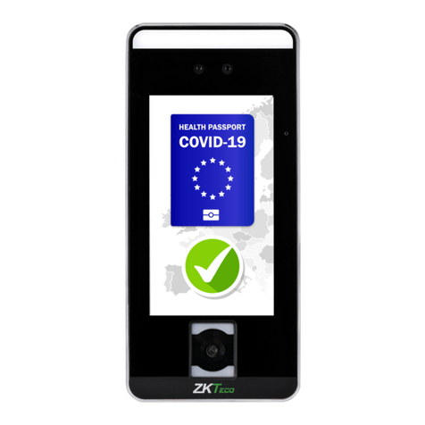 ZKTeco SpeedFace V5L QR Series User manual