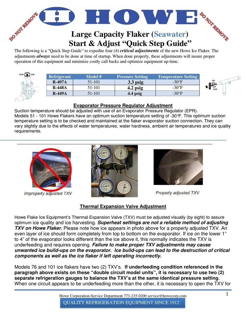 Howe R-407A User manual