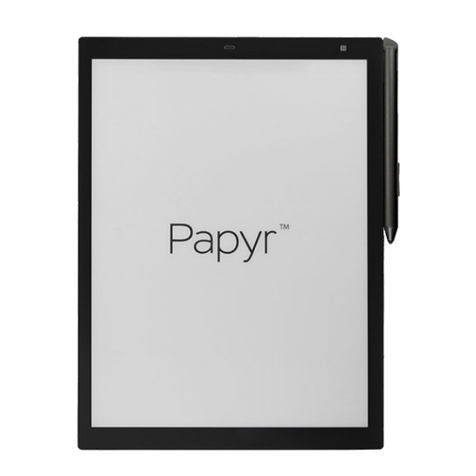 Quirk Logic Papyr User manual