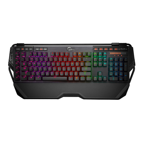 G.SKILL RIPJAWS KM780 RGB User manual