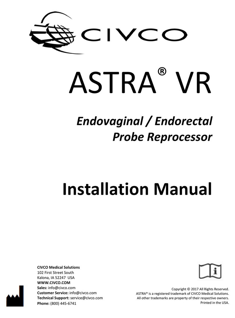 Civco Astra VR User manual