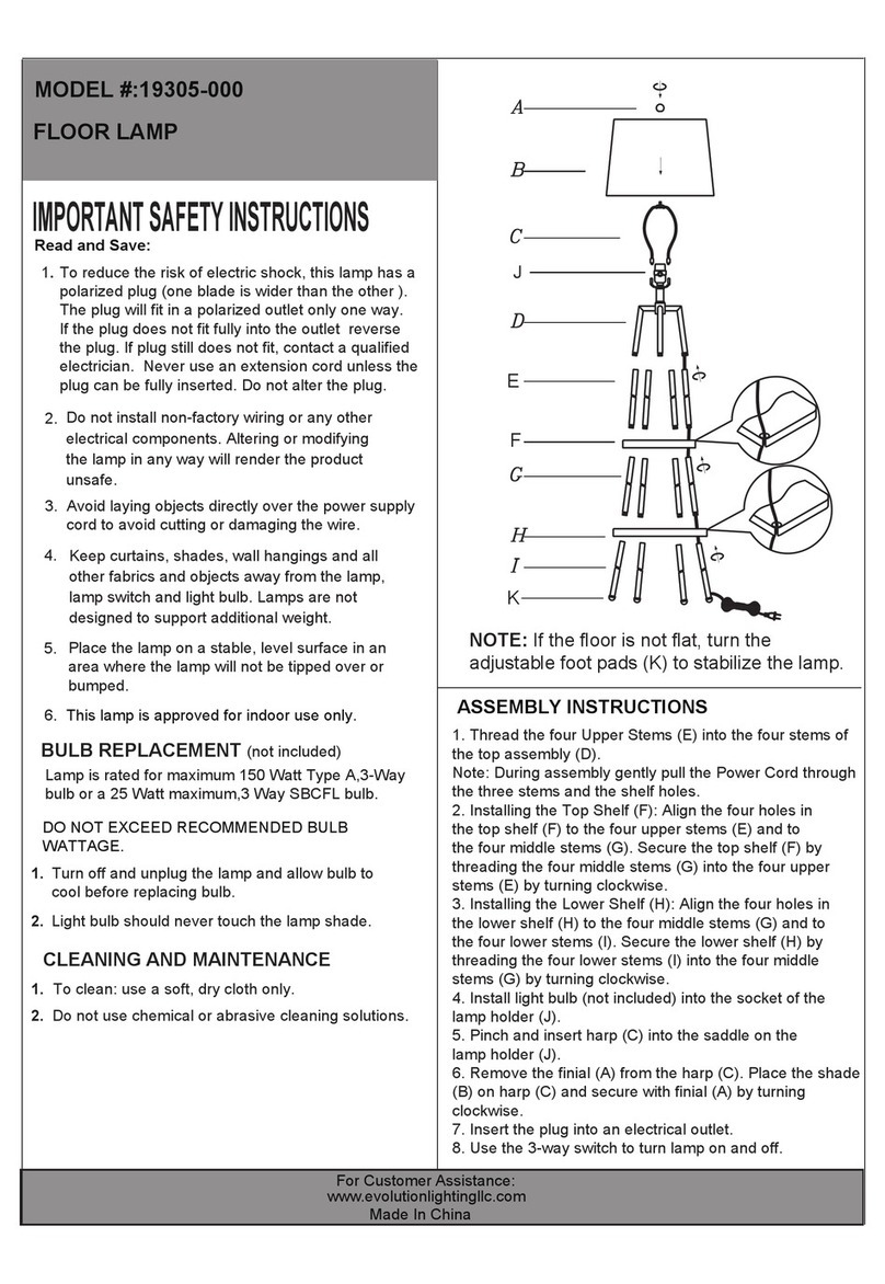 evolution lighting 19305-000 quick start guide evolution lighting 19305-000 quick start guide