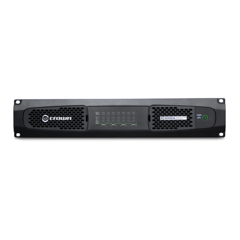 Harman Crown DriveCore Install DA Series User manual