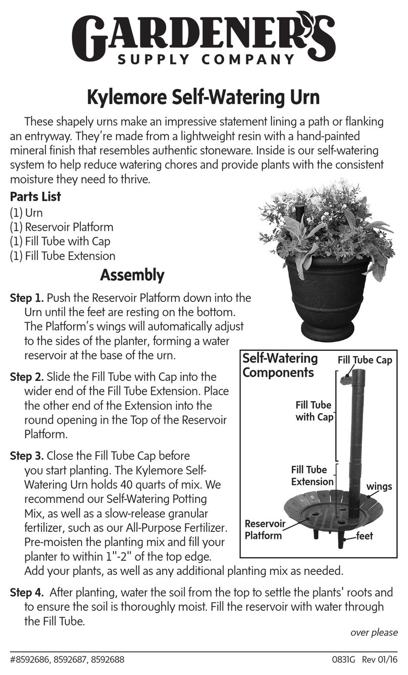Gardeners Kylemore 8592686 quick start guide