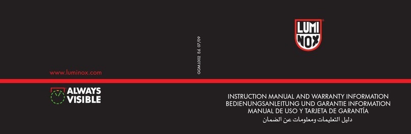 Luminox ALWAYS VISIBLE Instruction Manual