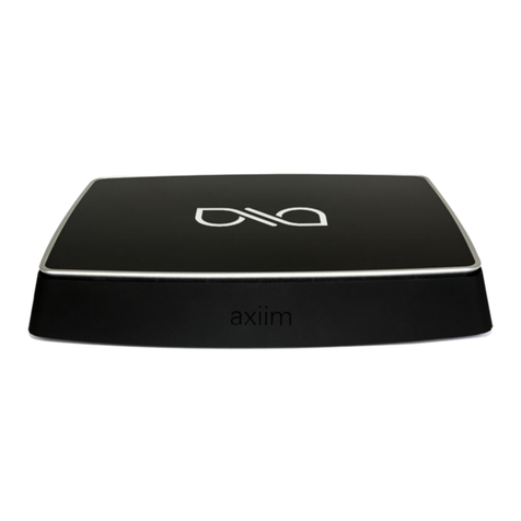 axiim Q UHD owner's manual