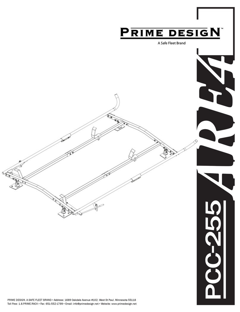 Safe Fleet PRIME DESIGN PCC-255-ARE4 Assembly instructions