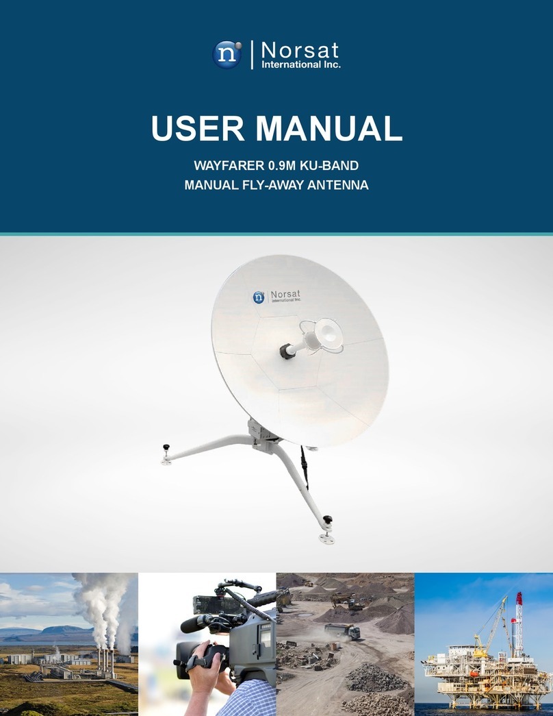 Norsat WAYFARER WFM090KU-RC user manual Norsat WAYFARER WFM090KU-RC user manual