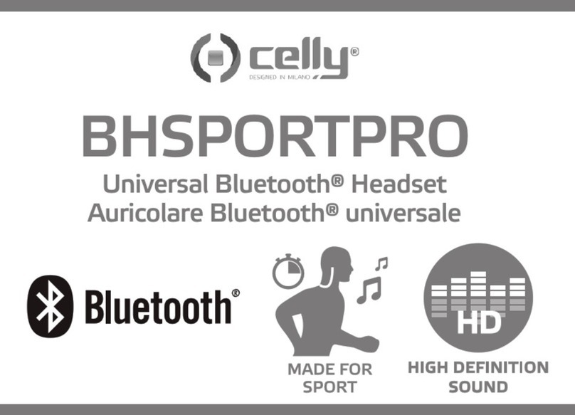 Celly BHSPORTPRO manual