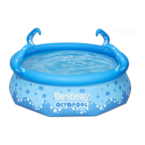 Bestway FAST SET OctoPool 57397 User manual
