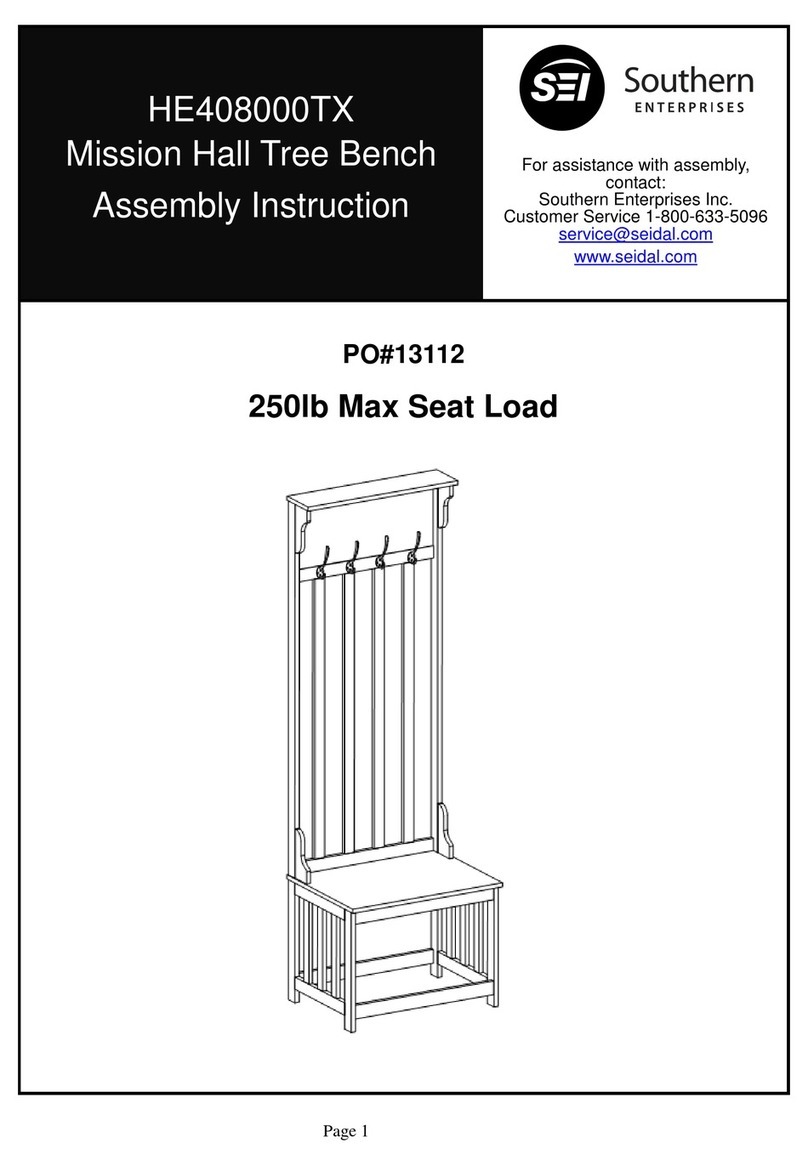 Southern Enterprises HE408000TX Assembly instruction