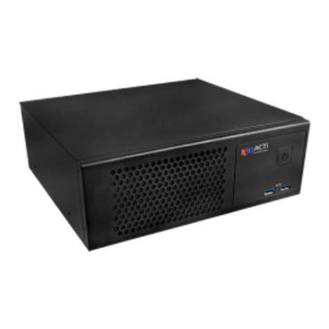 ACTi SHM-100 Quick installation guide