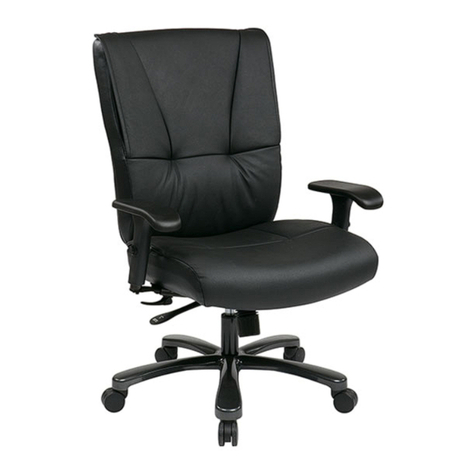 Office Star Products Pro-Line II 7600 User manual