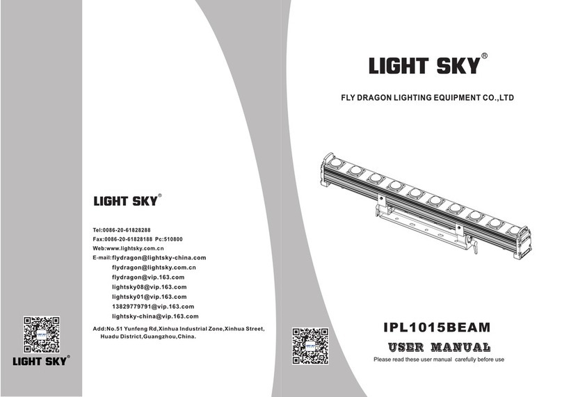 Light Sky IPL1015BEAM user manual