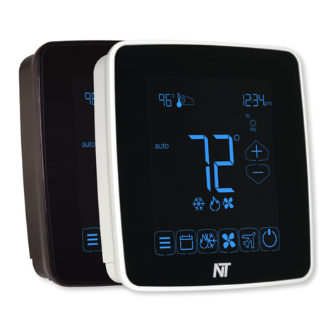 Network Thermostat NetX User manual