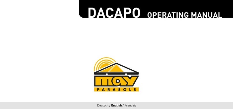 MAY DACAPO User manual