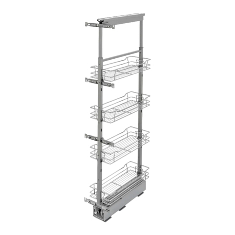 Rev-A-Shelf 5743 User manual Rev-A-Shelf 5743 User manual
