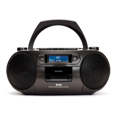 Aiwa BBTC-660DAB User manual