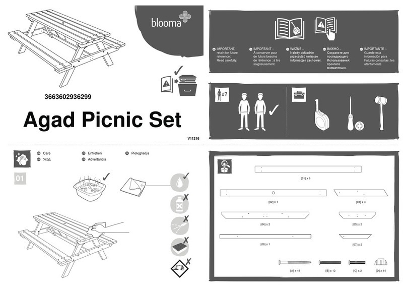 Blooma Agad 3663602936299 quick start guide