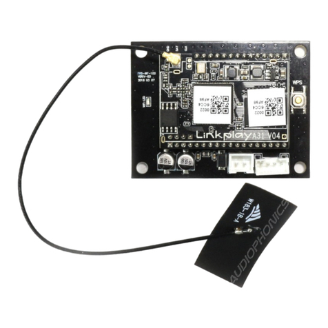 Audiophonics Up2Stream WA31 user manual