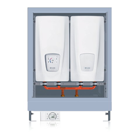 clage DSX Touch Twin User manual