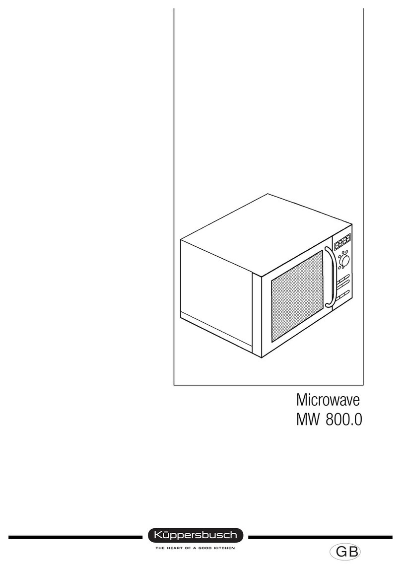 KÜPPERBUSCH MW 800.0 Service manual