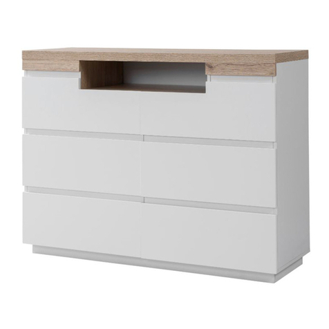 Mocka Sadie Six Drawer User manual