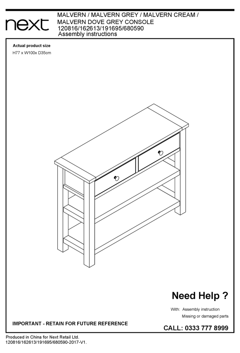 Next MALVERN 120816 User manual Next MALVERN 120816 User manual