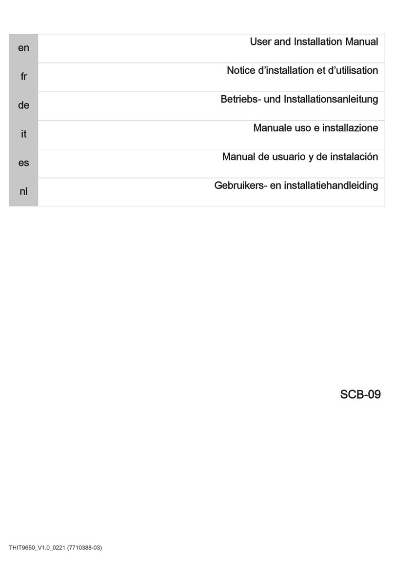 Paradigma SCB-09 User and installation manual