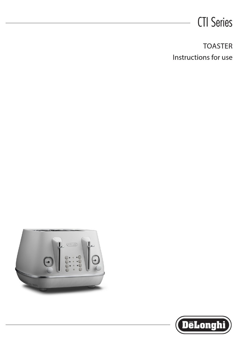 DeLonghi CTI Series User manual