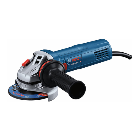 Bosch GWS10-450 Assembly instructions