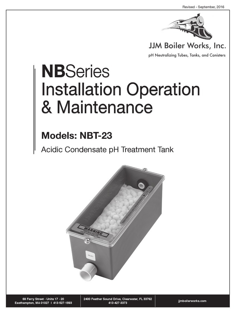 JJM Boiler Works NB Series Installation operation & maintenance