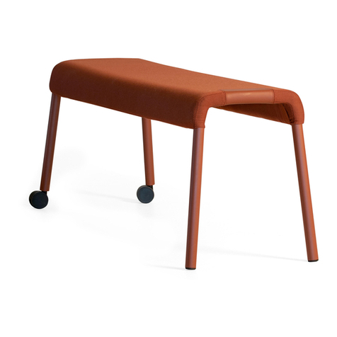 Johanson STROLL BENCH 46 User manual Johanson STROLL BENCH 46 User manual